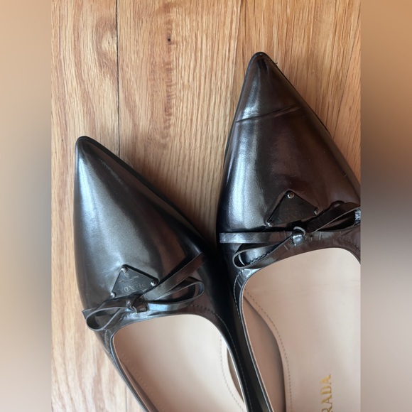 Prada Metallic Flats - Picture 3 of 3
